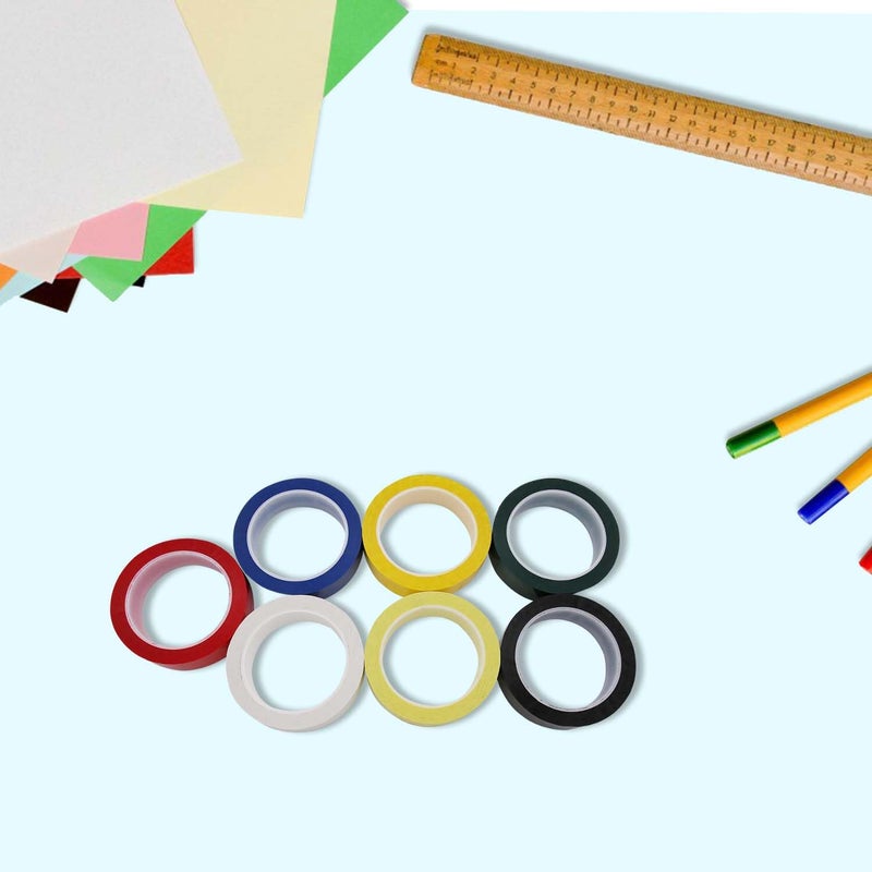 QIMAOO 2 Rolls 1" Whiteboard Tape Line 25mm Dry Erase Board Tape for Classroom, Pinstripe Tape for Art Graphic Chart Line Grid Marking, White Board Tape 216ft Per Roll - Image 3